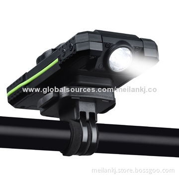 5400mA IP65 Water-resistant Power Bank with LED Flashlight for Outdoor Bike